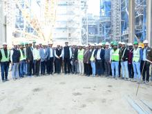 Shri Pankaj Agarwal, Secretary (Power), MoP, Shri Praveen Gupta, Member (Thermal), CEA and Shri Piyush Singh, Joint Secretary (Thermal)on official visit 
