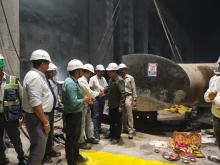 444 मेगावाट विष्णुगाड़-पीपलकोटी जल विद्युत परियोजना (वीपीएचईपी) के पावर हाउस में यूनिट संख्या-2 की स्टे रिंग की स्थापना पूर्ण