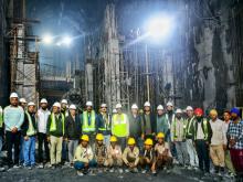 Concreting of Uniti-1 Slab in the Transformer Hall of VPHEP