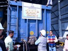 1000th Coal Rake Received at KSTPP