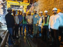 THDCIL Commences Overt Concrete Lining of Draft Tube through Gantry Crane at Unit-01 of 444 MW VPHEP