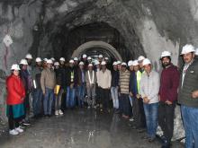 Commencement of SS Liner Erection Work at SFT of VPHEP Project