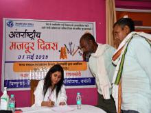 VPHEP, Pipalkoti Observes International Labour Day with Free Health Camp and Labour Rights Workshop
