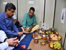 वीपीएचईपी में बाढ़ पूर्व चेतावनी प्रणाली (EFWS) उद्घाटन