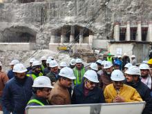 nspection of VPHEP Project by Executive Director (Project) Shri Kumar Sharad