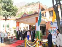 77th Republic Day Celebrated at THDCIL’s VPHEP Unit