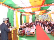 लिमिटेड की विष्णुगाड़–पीपलकोटी जल विद्युत परियोजना में 77वां गणतंत्र दिवस