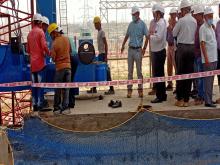 Commencement of Turbine Generator Erection Unit#1 at Khurja STPP