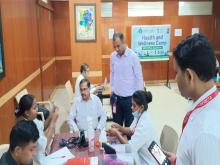 Free Health Camp for Employees at NCR Office