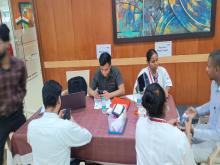 Free Health Camp for Employees at NCR Office