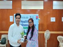 Free Health Camp for Employees at NCR Office