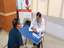 Free Health Camp for Employees at NCR Office