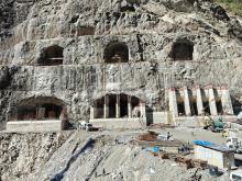 Concreting of Intake structures is in progress.