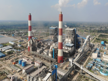 Aerial View of Khurja Thermal Power Plant