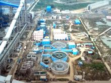 Ariel view of Water Treatment Plant.