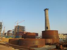 Chimney-1- Shell Casting completed. Flue Can fabrication in progress..jpg