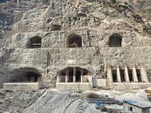 Concreting of Intake structure in progress.