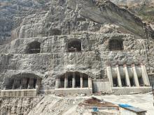 Concreting of Intake structures is in progress