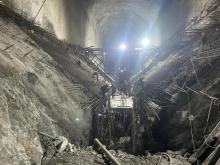 Concreting work in DC 3