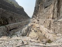 Dam Concreting in all five blocks in progress