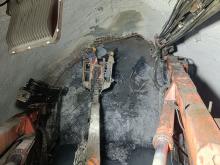 Excavation of Draft Tube 1 from DSSC to MH in progress