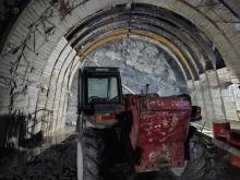 HRT Heading excavation by DBM is in progress