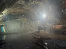 Heading Excavation in TRT DS in progress