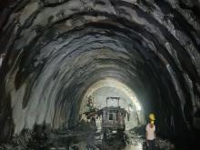 Heading excavation in TRT Outfall in progress