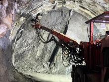 Heading excavation in TRT Outfall in progress