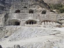 Intake structure-2 & 3 Pier R/f and concreting work in progress