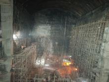 MH UNIT4 - Crane beam columns concreting in progress