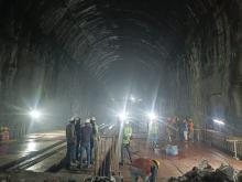 Preparatory work for GIS slab casting in Unit-3 of TH in progress