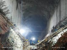 RF and Concreting work in DC-2 US in progress