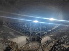 RF and Concreting work in DC-3 DS in progress