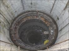 USSS - lining of upper section in progress.